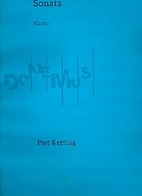 Piet Ketting Notenblätter Sonata 1935-1936 für Flöte, Oboe