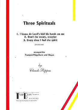  Notenblätter 3 Spiritualsfür Trompete (Flügelhorn)