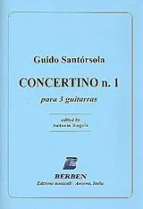 Guido Santórsola Notenblätter Concertino no.1