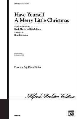 Hugh Martin Notenblätter Have yourself a merry little Christmas