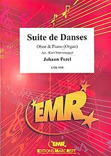 Johann Christoph Pezel Notenblätter Suite de Danses für Oboe und
