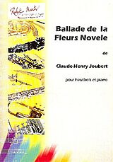 Claude-Henry Joubert Notenblätter Ballade de la Fleurs Novele