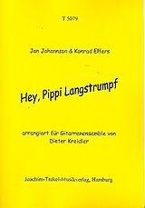 Jan Johannson Notenblätter Hey Pippi Langstrumpf für