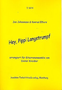 K. Elfers Notenblätter Hey, Pippi Langstrumpf