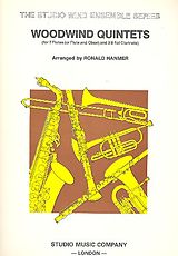  Notenblätter Woodwind Quintets for 2 flutes