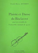 Claude-Henry Joubert Notenblätter Plainte et danse de Bisclavret