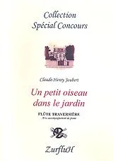 Claude-Henry Joubert Notenblätter Un petit oiseau dans le jardin pour flute