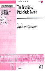  Notenblätter The first Noel combined with Pachelbels