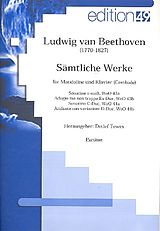 Ludwig van Beethoven Notenblätter Sämtliche Werke für Mandoline und Klavier