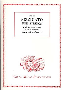 Richard Edwards Notenblätter Pizzicato for Strings for 2 violins (violin and viola)