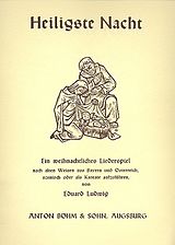 Eduard Ludwig Notenblätter Heiligste Nacht für Soli, Chor