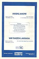 Jack (Nussbaum, Horst) White Notenblätter Amore Amore und Wir tanzen