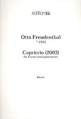 Otto Freudenthal Notenblätter Capriccio für Klavier und Zupforchester