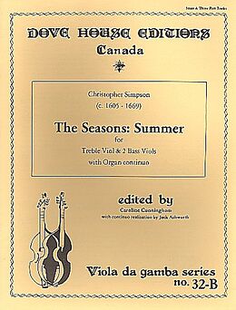 Christopher Simpson Notenblätter Summer from The Seasons