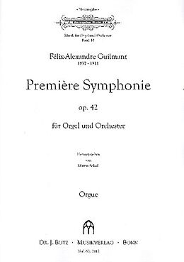Felix Alexandre Guilmant Notenblätter Sinfonie Nr.1 op.42