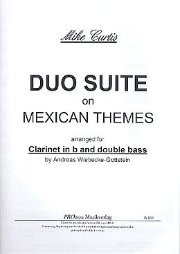 Mike Curtis Notenblätter Duo-Suite on Mexican Themes