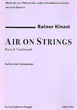  Notenblätter Air on Strings für 2 Flöten (Melodieinstrumente)