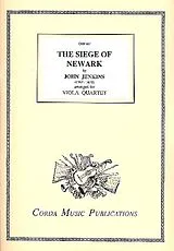 John Jenkins Notenblätter The Siege of Newark for 4 violas