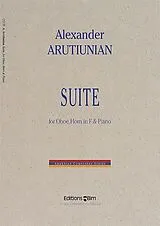 Alexander Arutjunjan Notenblätter Suite für Oboe, Horn und Klavier