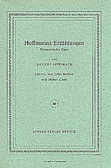 Jacques Offenbach Notenblätter Hoffmanns Erzählungen