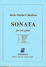 Javier Farias Caballero Notenblätter Sonata
