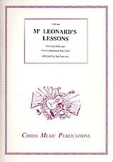  Notenblätter Mr. Leonards Lessons for bass viol