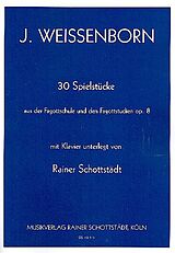 Julius Weissenborn Notenblätter 30 Spielstücke für Fagott