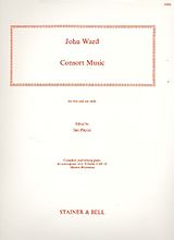 John Ward Notenblätter Consort Music for 5-6 viols