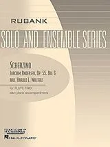 Carl Joachim Andersen Notenblätter Scherzino op.55,6 for 3 flutes and piano