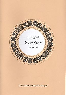 Hans Boll Notenblätter Partita piccola für Mandoline und Klavier