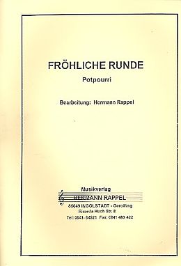  Notenblätter Fröhliche RundePotpourri für Blasorchester