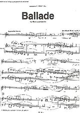 Bernhard Krol Notenblätter Ballade op.94,1