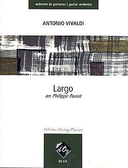 Antonio Vivaldi Notenblätter Largo pour orchestre de guitares