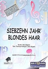 Udo Jürgens Notenblätter Siebzehn Jahr blondes Haar