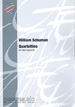 William Schuman Notenblätter Quartettino