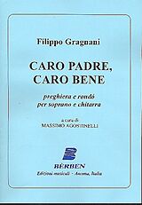 Filippo Gragnani Notenblätter Caro padre caro bene per soprano