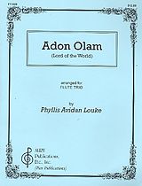 Notenblätter Adon Olam for 3 flutes