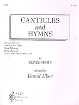  Notenblätter Canticles and Hymns for 3 flutes