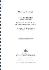 Amilcare Ponchielli Notenblätter Tanz der Stunden für Flöte, 2 Oboen
