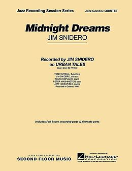 Jim Snidero Notenblätter Midnight Dreamsfor jazz combo quintet