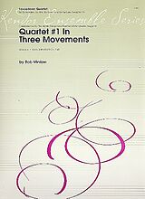 Bob Mintzer Notenblätter Quartet no.1 in 3 Movements