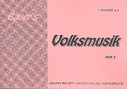  Notenblätter Bauers Volksmusik Band 2