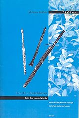 Shlomo Tidhar Notenblätter Trio für Holzbläser für Querflöte, Klarinette