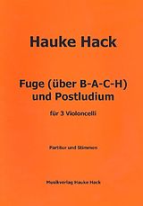 Hauke Hack Notenblätter Fuge über B-A-C-H und Postludium
