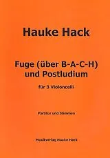 Hauke Hack Notenblätter Fuge über B-A-C-H und Postludium