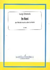 Luigi Donorà Notenblätter In Fieri für Flöte und Cembalo