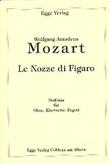 Wolfgang Amadeus Mozart Notenblätter Le Nozze de Figaro