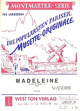 Jean Peyronnin Notenblätter Madeleine