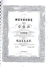 Jacques Francois Gallay Notenblätter Méthode pour le Cor op.54