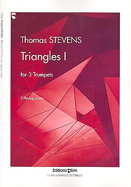 Thomas Stevens Notenblätter Triangels no.1 for 3 trumpets